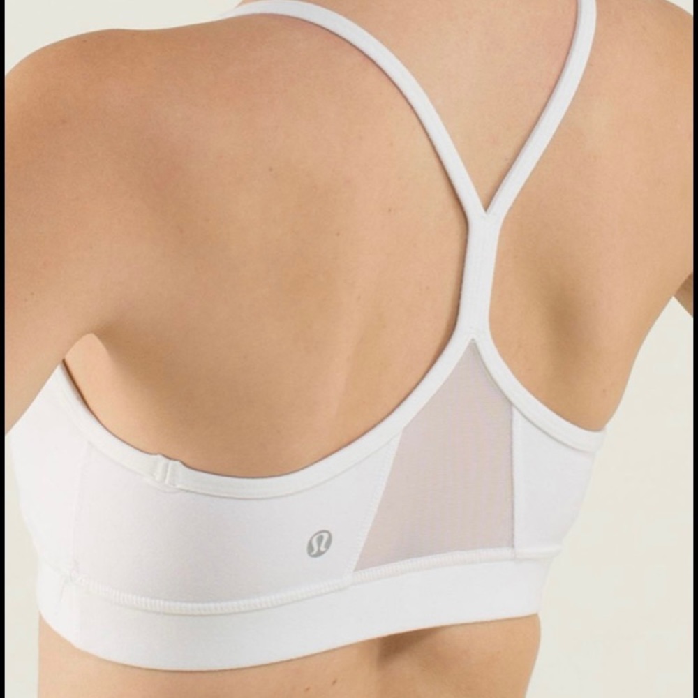 Lululemon flow Y bra - White